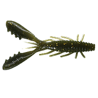 Силікон Hideup Stagger Craw 4"(5шт)247 Green Pumpkin Gold NEW