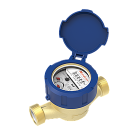 Лічильник води МЕТРОН SLF DN20 L130 R160 (20 мм мокроход) мокроход 20 мм