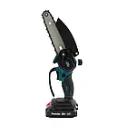 Акумуляторна пилка 15см Makita DUC155Z з телескопічною штангою 2м для догляду за садом два АКБ у комплекті, фото 11