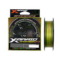 Шнур XBraid Ohdragon 4X F1 SS 1.40 150м #1.5 22.5lb NEW