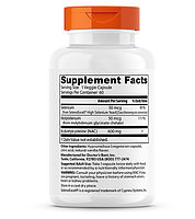 N-ацетилцистеїн (NAC) для регуляції процесу детоксикації Doctor's Best, 60 капсул, фото 2