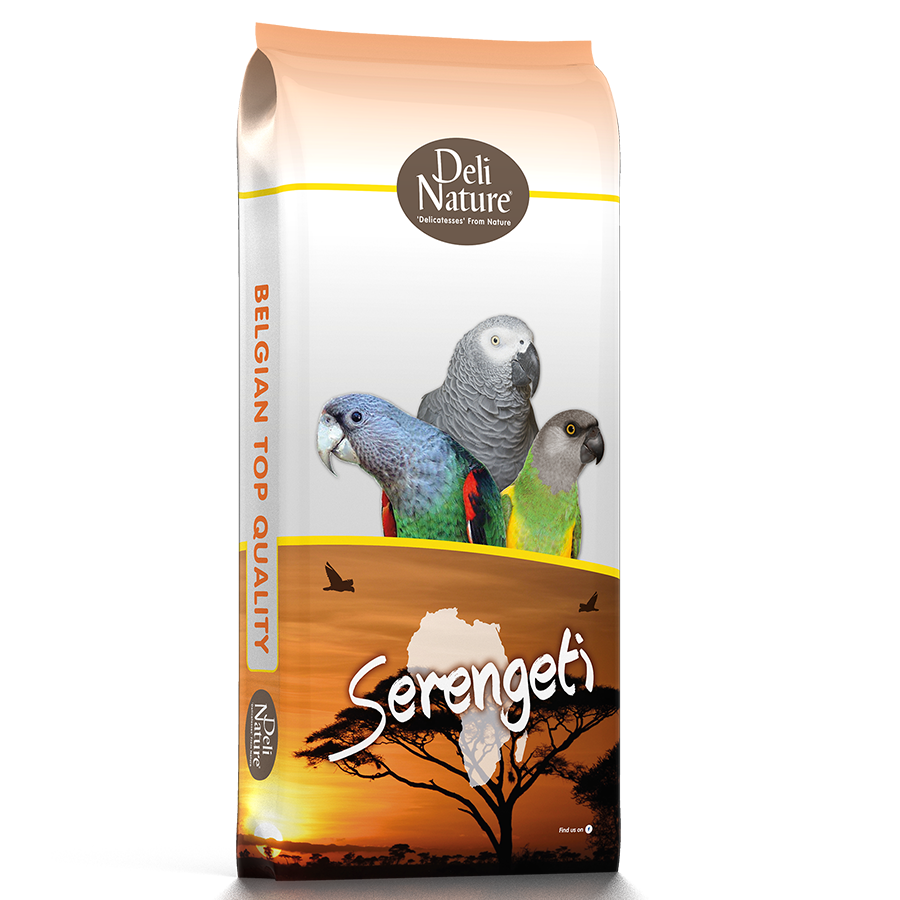 Deli Nature 20 - Повнораціонний корм для всіх видів великих та середніх папуг 15кг.