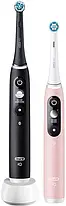 Набір електричних зубних щіток Oral-B iO6 Duo Pack Black Lava and Pink Sand, фото 3
