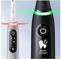 Набір електричних зубних щіток Oral-B iO6 Duo Pack Black Lava and Pink Sand, фото 6