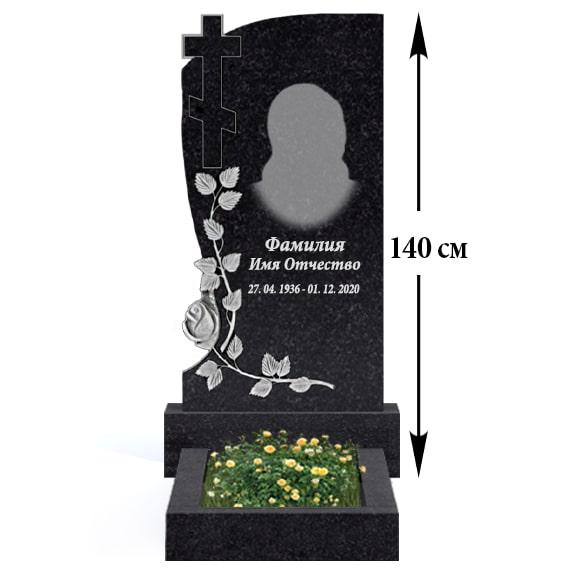 Пам'ятник на могилу із граніту (120-60) В-27, фото 1