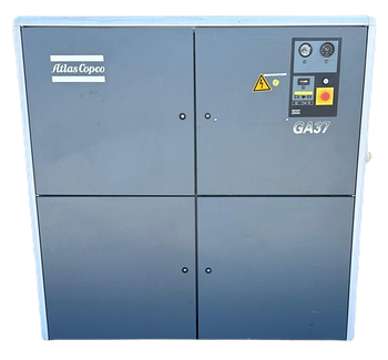 Компресор гвинтовий Atlas Copco GA 37 || 6,65 м3/хв || 7,5 бар || 37 кВт || Бельгія