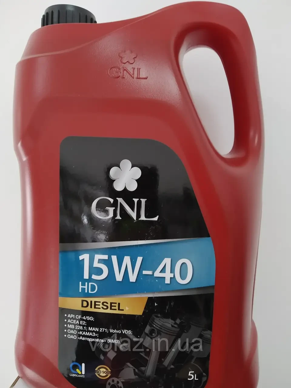 Моторне мастило GNL HD 15w-40 DIESEL 5 л., фото 1