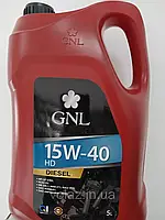 Моторне мастило GNL HD 15w-40 DIESEL 5 л.