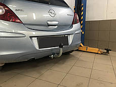 Фаркоп Opel Corsa D 2006-2014 (Опель Корса D) оцинкований, фото 3