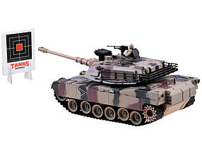 Великий дистанційно керований американський танк M1A2 з дистанційним керуванням стріляє, фото 3