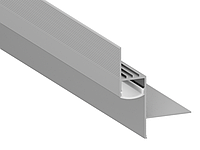 Алюмінієвий профіль для світлодіодної стрічки АЛ-63 3 метр тіньового шва LEDUA