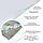 Самоклеюча вінілова плитка в рулоні 600х3000х2мм Білий повітряний мармур Глянсова SW-00001287, фото 2