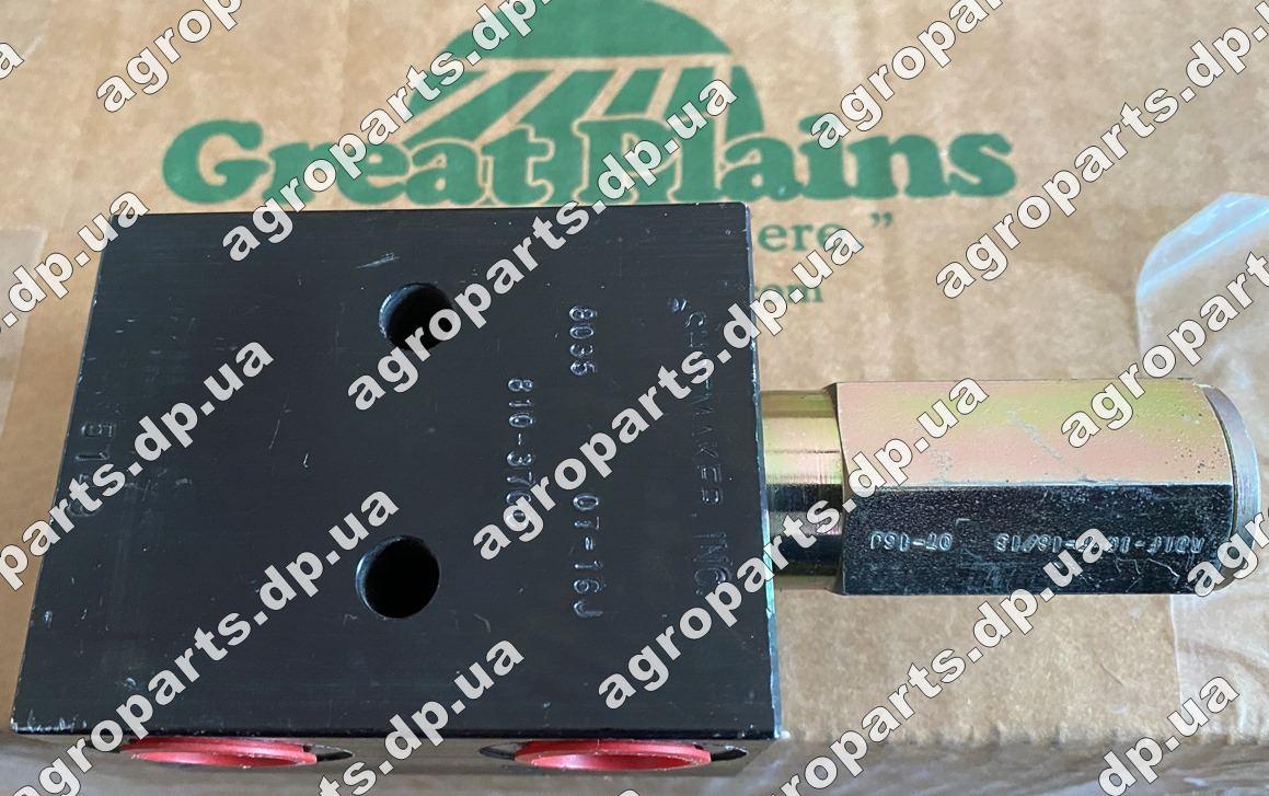 Клапан 810-370C гідравлічний RELIEF VALVE TAMP PROOF1300PSI Great Plains запчастини 810-370С