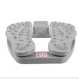 💙Масажер для стоп вібраційний акупунктурний LKL-1666 W4 2 режими Сірий, фото 4