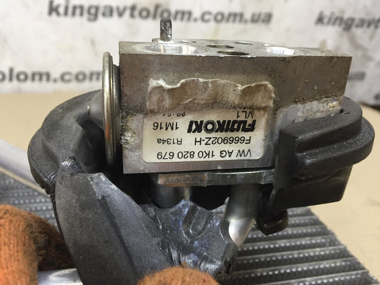 Клапан TRV кондиционера Skoda Octavia A5 1K0820679, фото 1