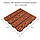 Композитна плитка WPC червоне дерево 30*30CM*2СM (D) SW-00001707, фото 3