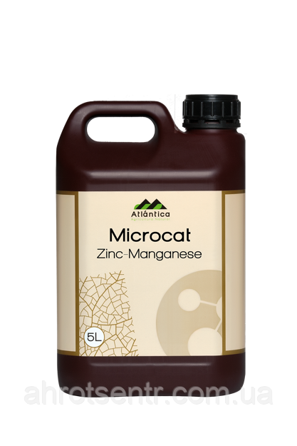 Добриво Мікрокат Цинк - Марганець ( Zinc-Manganese) 5 л Вітера Atlantica Agricola Іспанія