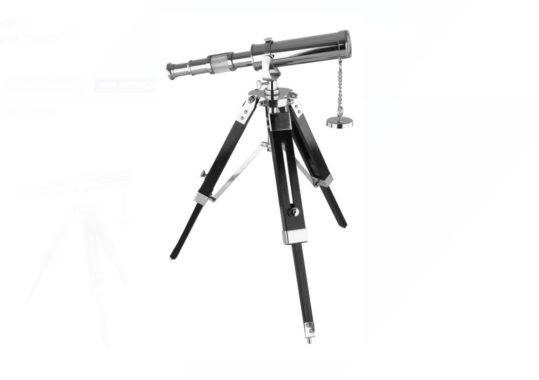 Штатив-телескоп , h- 26/37cm, L: 25cm, Ø: 3,5cm(9561N.V)