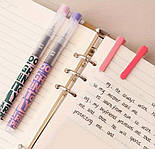 Гелева ручка "Moon Light", чорна, 0,5 мм, фото 5