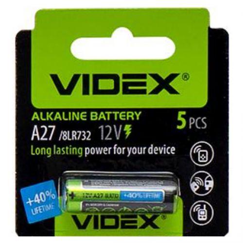 Батарейка Videx 27A "міні барило" 8LR732, фото 1