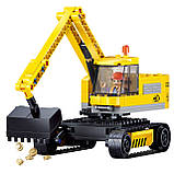 Конструктор SLUBAN Town екскаватор M38-B1196, фото 3