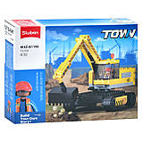 Конструктор SLUBAN Town екскаватор M38-B1196, фото 4
