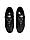 Чоловічі шкіряні текстиль кросівки Nike Air Max 95 All Black White, кеди Найк чорні весна осінь Чоловіче взуття, фото 8