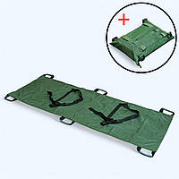 Носилки тактические мягкие. Ноши военные складные. Носилки эвакуационные бескаркасные Хаки