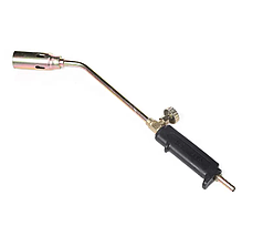 Пропановий пальник під шланг довжиною 400 мм з регулюванням полум'я та соплом 28 мм