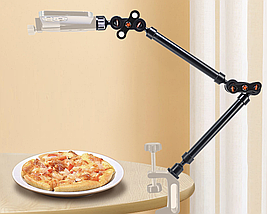 Металлический кронштейн, держатель Magic Arm Super Clamp 53 см для фото/видео техники, смартфона, фото 5