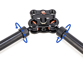 Металлический кронштейн, держатель Magic Arm Super Clamp 53 см для фото/видео техники, смартфона, фото 6