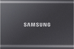 Зовнішній SSD 2,5" накопичувач Samsung T7 Titan Gray 1TB (MU-PC1T0T/WW)