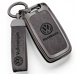 Чохол MK01 для ключа Volkswagen Polo Tiguan Golf Jetta Beetle Eos Scirocco Up Transporter Sharan - Grey