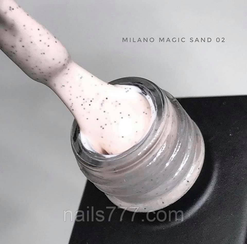 Гель-лак Milano Magic Sand 8 мл, No02