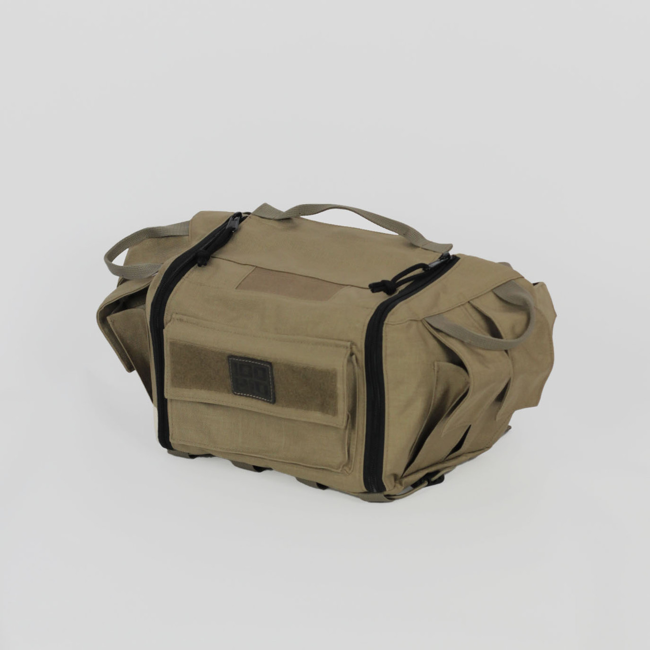 Військова медична сумка 15 л, кросбоді CLS bag з кишенею для рукавичок Стохід Койот