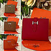 Шкіряний жіночий мінігаманець H.e.r.m.e.s., фото 7