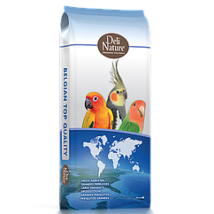 Deli Nature 30 - LARGE PARAKEETS BASIC Основний класичний корм для середніх та великих папуг 20 кг.