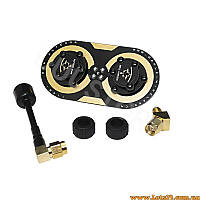 Антена FPV Maple Wireless 5.8G 11dBi RHCP патч + всеспрямована 2dBi набір для окулярів Fatshark Skyzone EV300D монітор дрон
