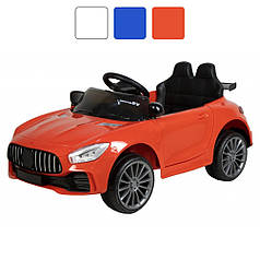 Дитячий легковий електромобіль Spoko SP-S600 червоний з музикою MP3 та пультом ДК для дітей до 30 кг.