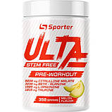 Передтренувальний комплекс без кофеїну Sporter Ulta Stim Free Pre-Workout - 350 г, фото 2