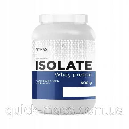 Протеїн ізолят без цукру FITMAX Isolate Whey Protein 600g