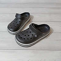 Чоловічі сланці крокси чорного кольору Розмір 42