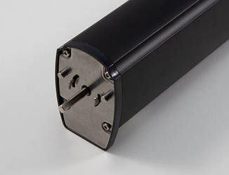 Електропривод для штор Torro АМ-75 радіокерування, Чорний колір