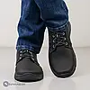 Чоловічі кросівки чорно- сірі з прошитою підошвою, фото 6