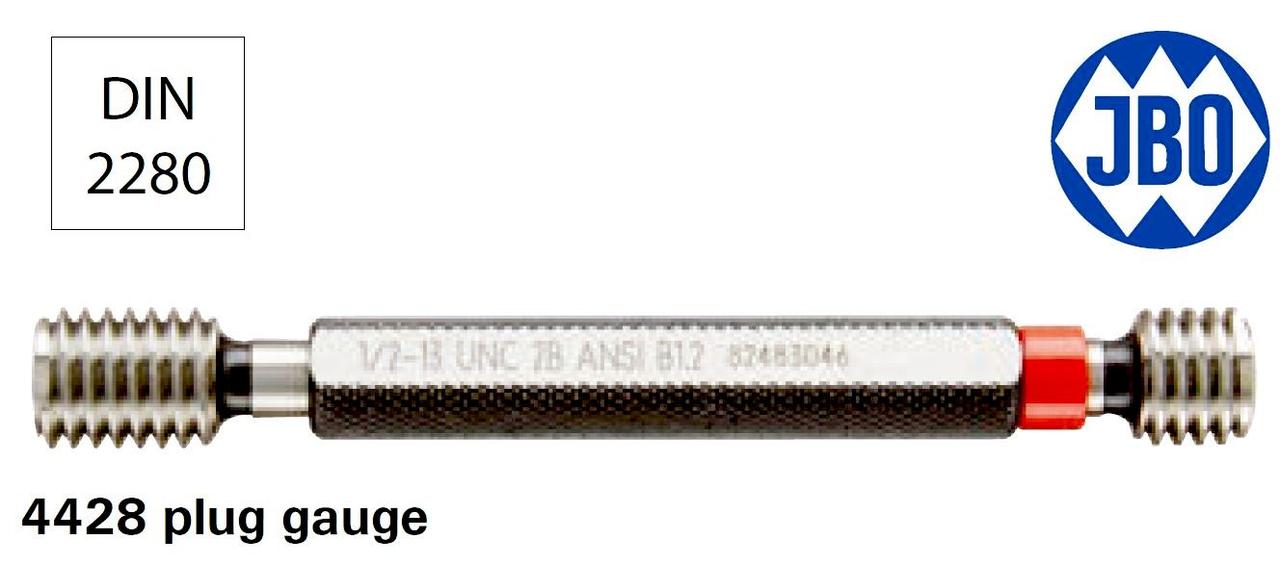 КалІбр-пробка UNC №6 DIN2280 ПР/НЕ JBO, фото 1