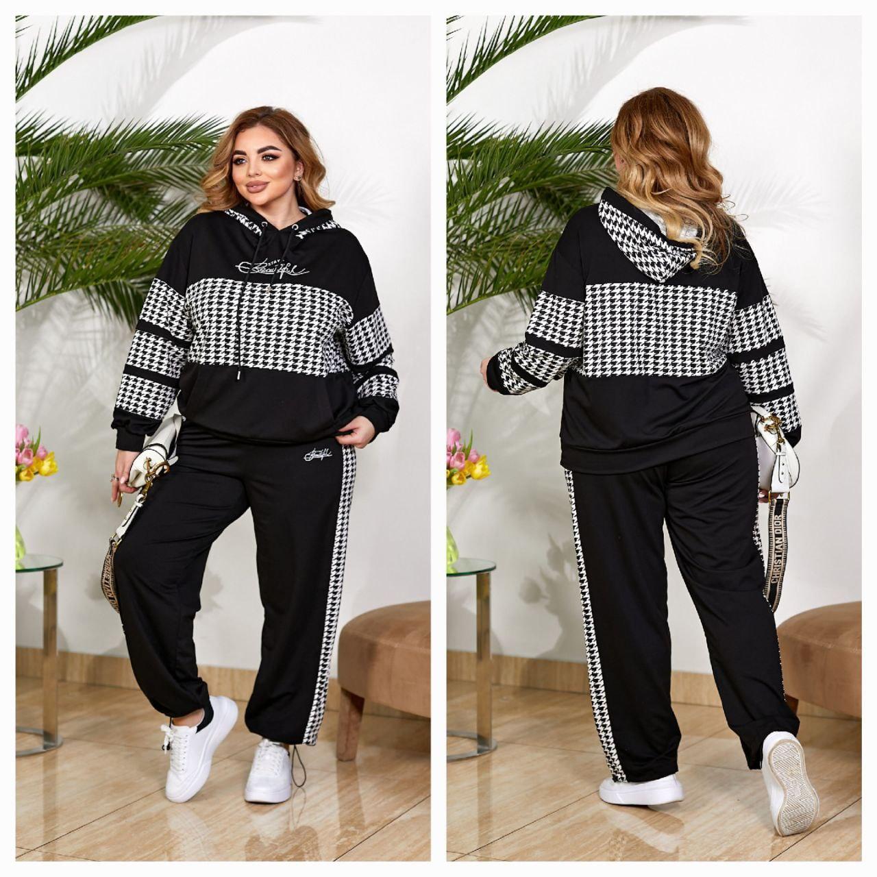 Костюм прогулянковий світшот та штани 8565, фото 1