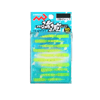 Силікон Dragon RF Ocean Current Worm 1.5"(10шт)Yellow Chart Lame