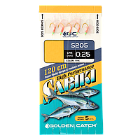 Самодур GC Aji Sabiki S205 №8 Pink(5 гачків)