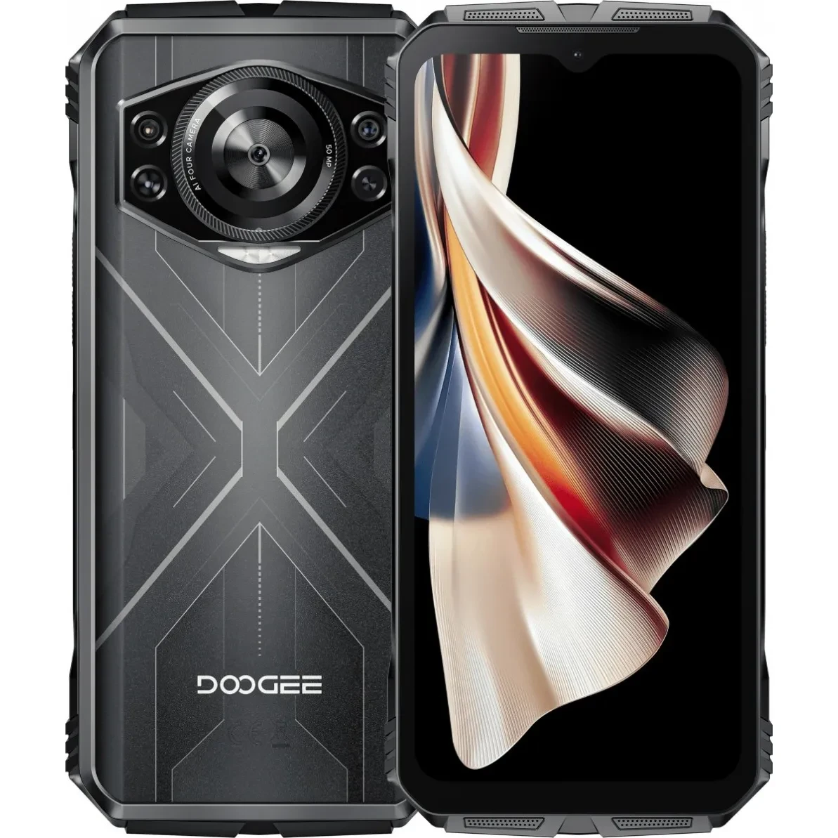 Смартфон Doogee S Cyber Pro 12/512GB Icy Silver