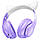 Бездротові повнорозмірні навушники HOCO W42 Cat Ear, Purple Grape, фото 3